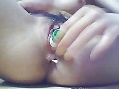 Korean Amateur School Uniform Masturbation